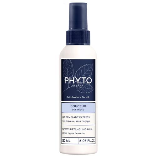 Phyto Douceur Softness Express Detangling Leave-in Milk for All Hair Types Γαλάκτωμα Μαλλιών Leave-in για Λάμψη & Μείωση του Φριζαρίσματος, Κατάλληλο για Όλη την Οικογένεια 175ml